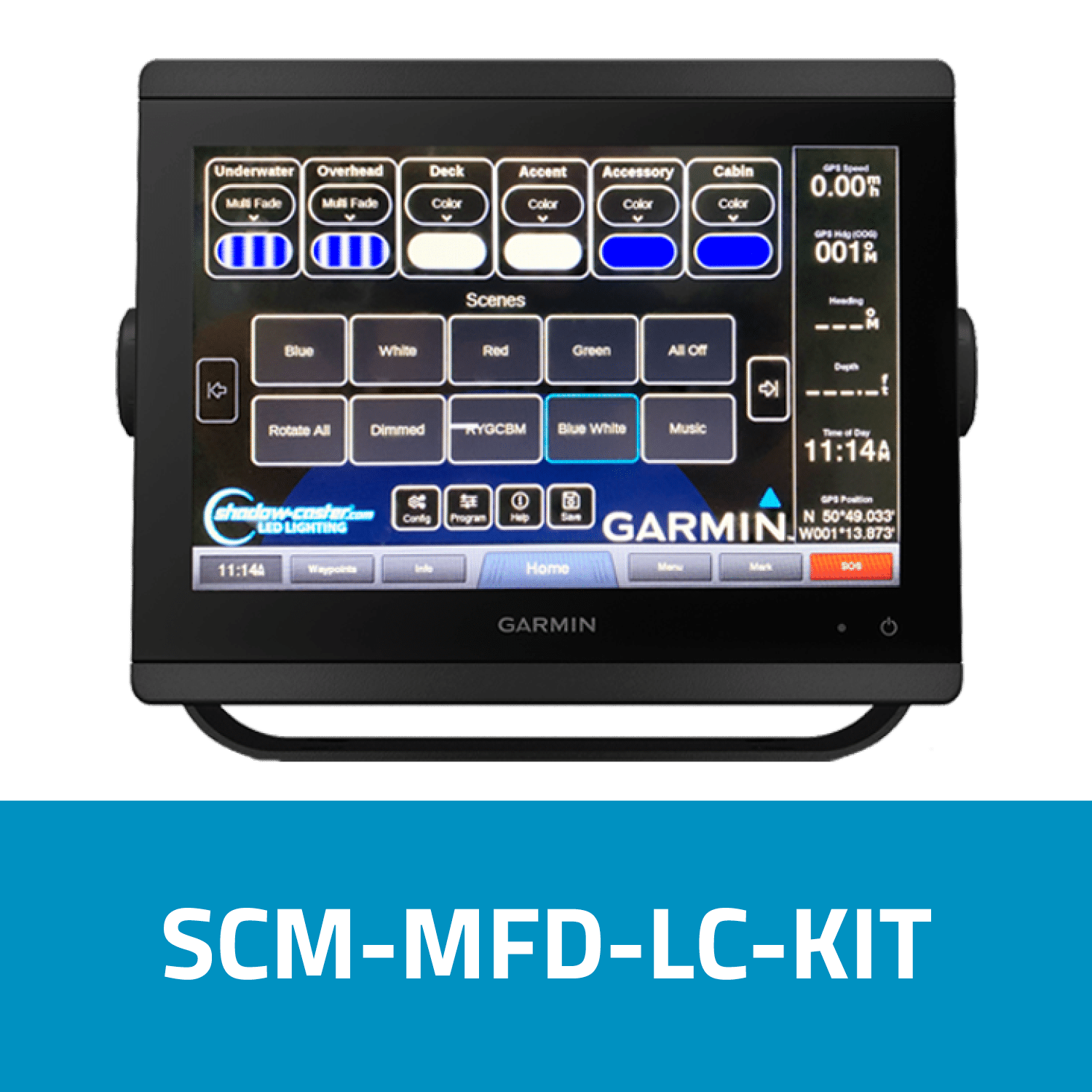 Shadow-Caster Marine LED Lighting SCM-MFD-LC-KIT