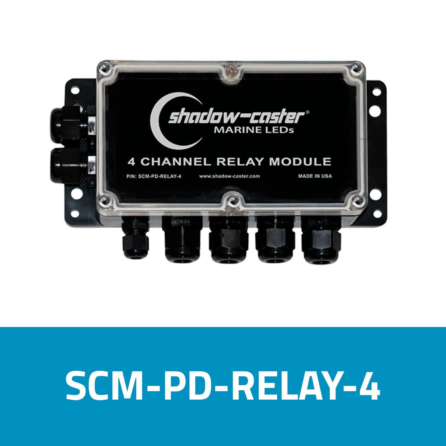 Shadow-Caster Marine LED Lighting SCM-PD-RELAY-4