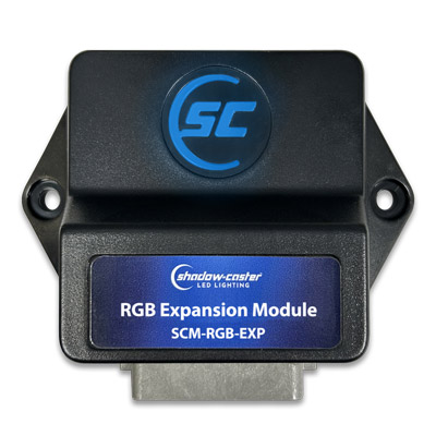 Shadow-Caster SCM-RGB-EXP Single Zone Lighting Expansion Module with Blue Backlit logo