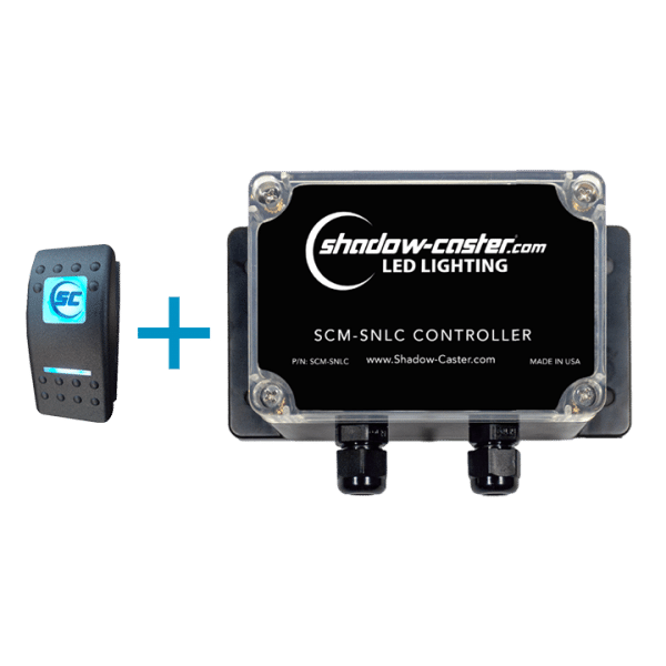 Single Zone Lighting Control from ShadowCaster with Optional Switch