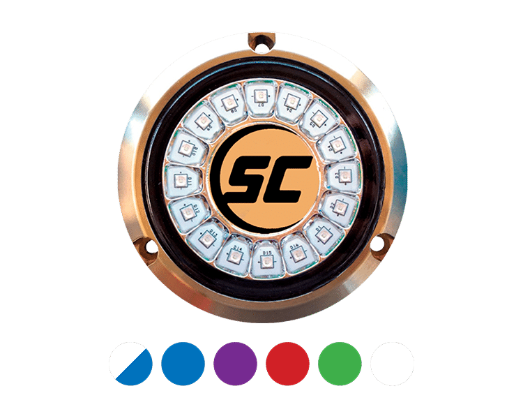 SCR-16 round underwater boat light